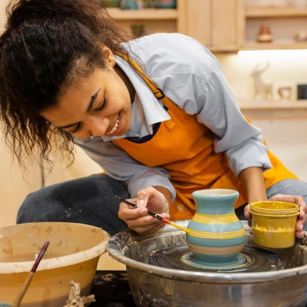 Create & Craft Together - Pottery Class for Two