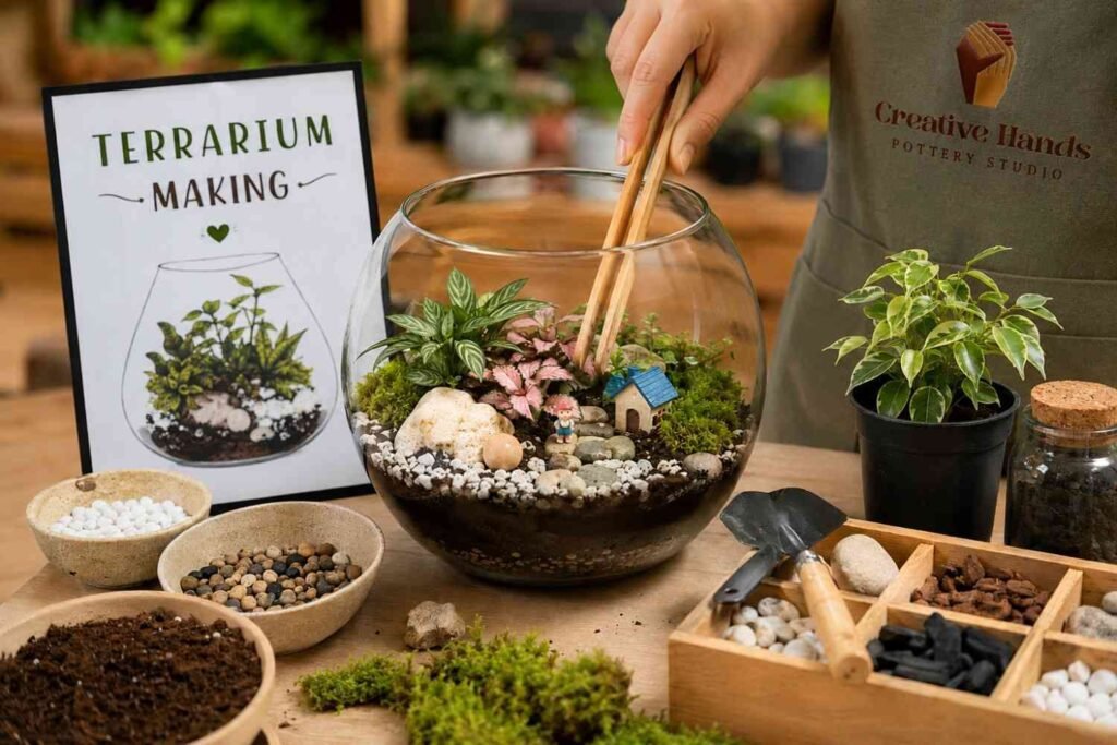 Terrarium making