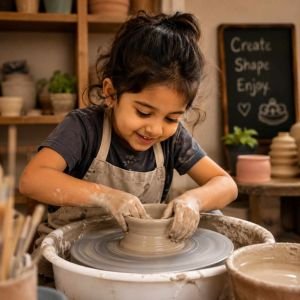 Let your kids explore their creativity with fun pottery sessions! A hands-on holiday activity that builds imagination, confidence, and lasting memories.