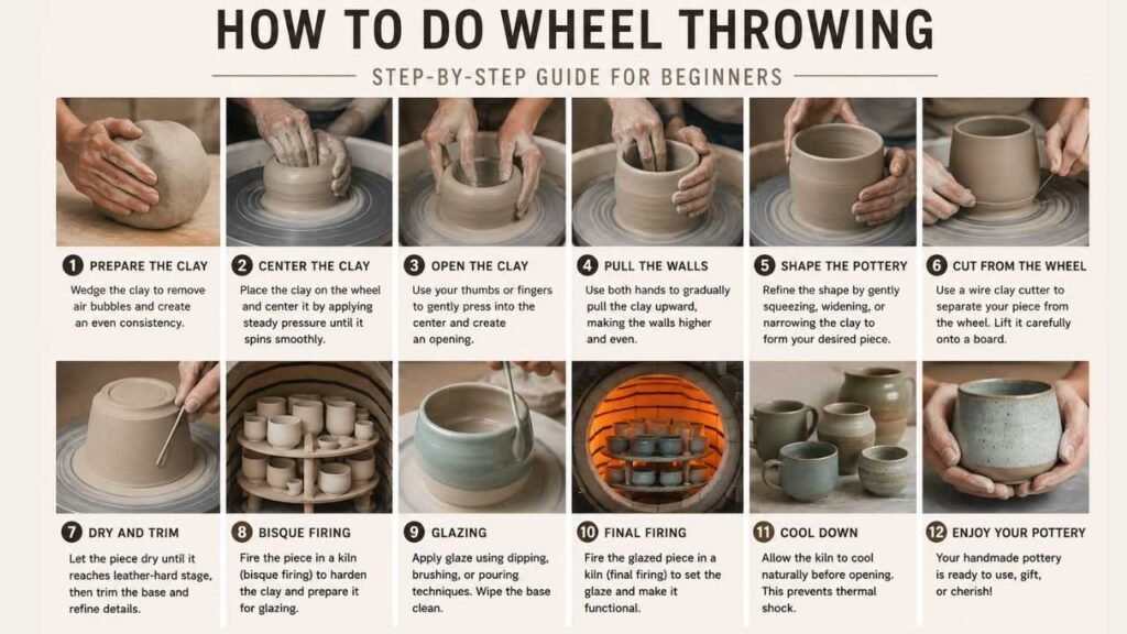 How to do wheel throwing
